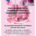 Stage Octobre Rose