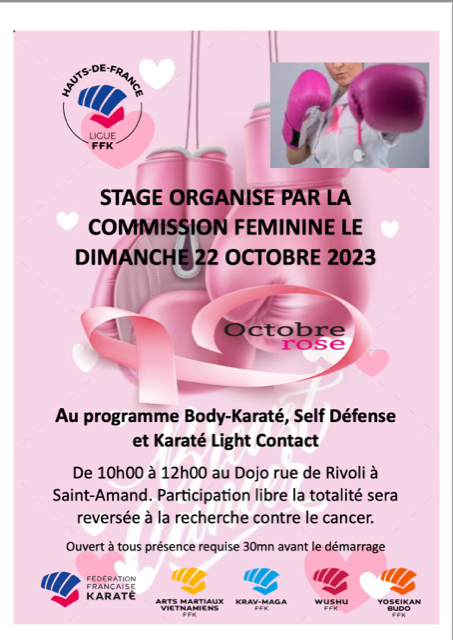 Stage Octobre Rose